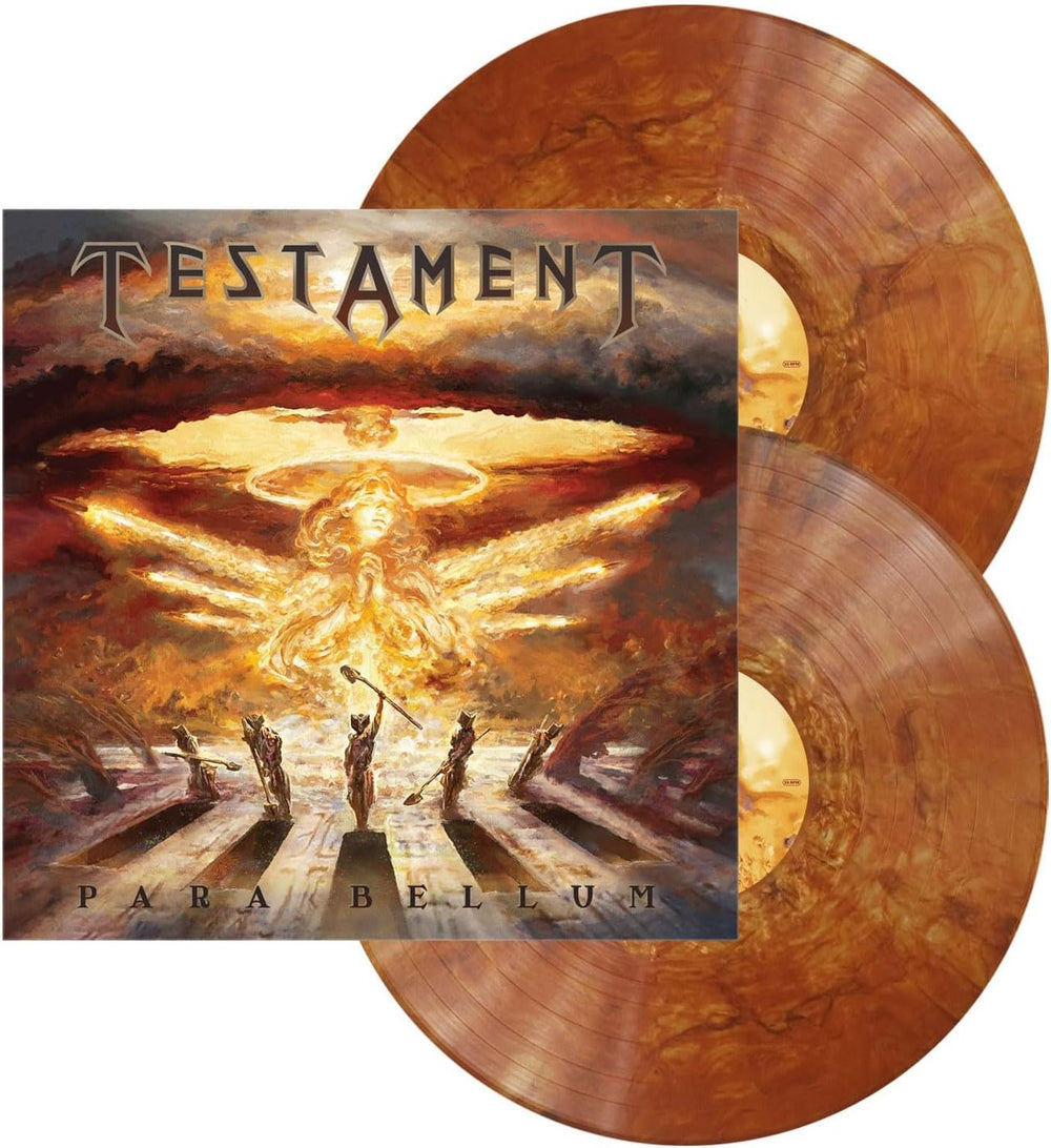 Testament Para Bellum - Copper Vinyl - Sealed UK 2-LP vinyl record set (Double LP Album) NBR7522