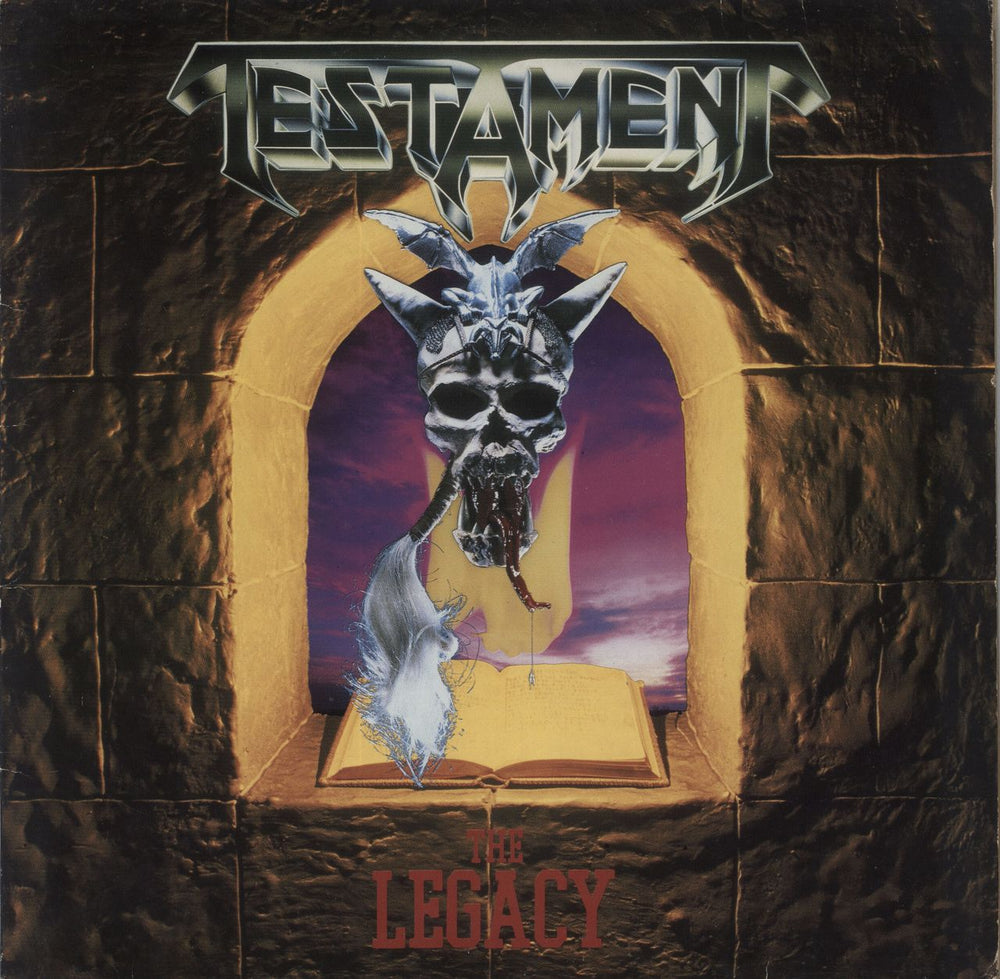 Testament The Legacy - EX German vinyl LP album (LP record) 781741-1