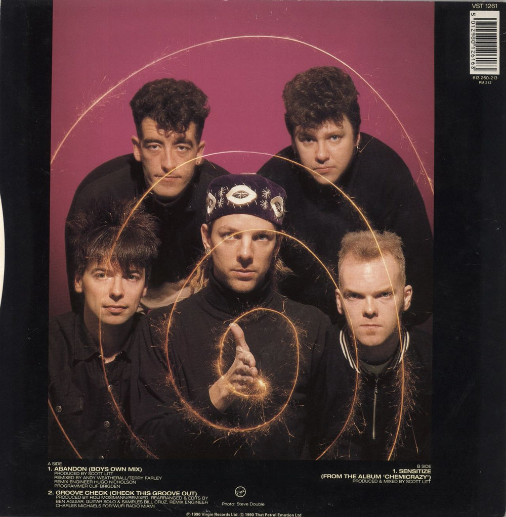 That Petrol Emotion Sensitize UK 12" vinyl single (12 inch record / Maxi-single) 5012980126163