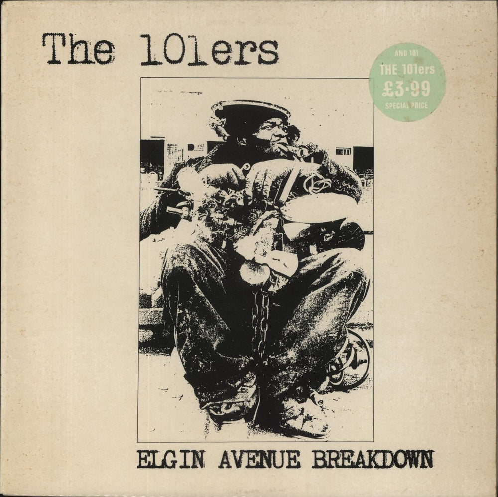 The 101'ers Elgin Avenue Breakdown UK vinyl LP album (LP record) AND101