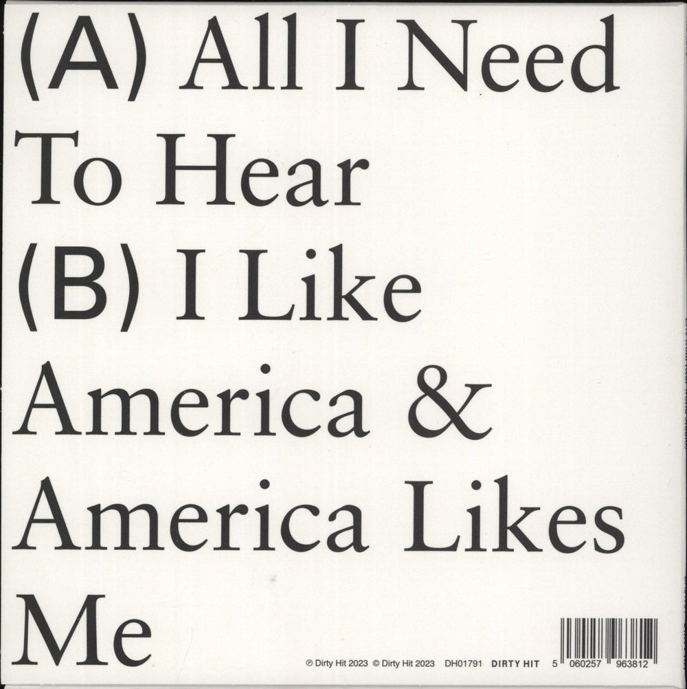 The 1975 Live From Real World Studios - White Vinyl UK 7" vinyl single (7 inch record / 45) 5060257963812