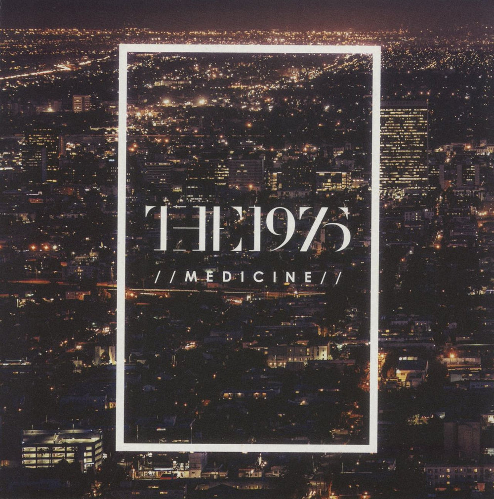 The 1975 Medicine - Amber Vinyl UK 7" vinyl single (7 inch record / 45) DH00066