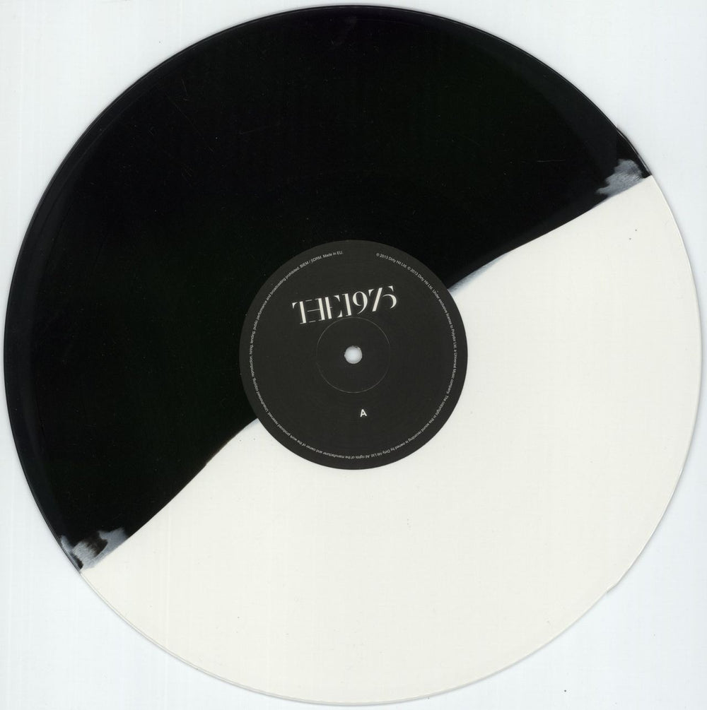 The 1975 The 1975 - Black & White Split Vinyl UK 2-LP vinyl record set (Double LP Album) W7H2LTH871273