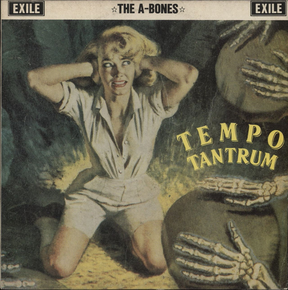 The A-Bones Tempo Tantrum UK 10" vinyl single (10 inch record) EX10EP03