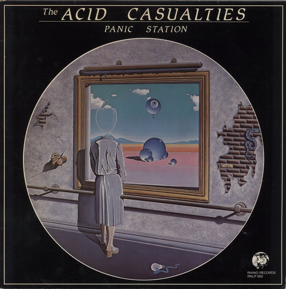 The Acid Casualties Panic Station US vinyl LP album (LP record) RNLP850