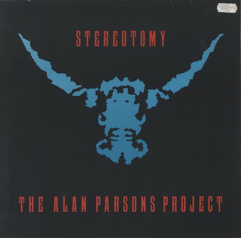 The Alan Parsons Project Stereotomy German vinyl LP album (LP record) 207463