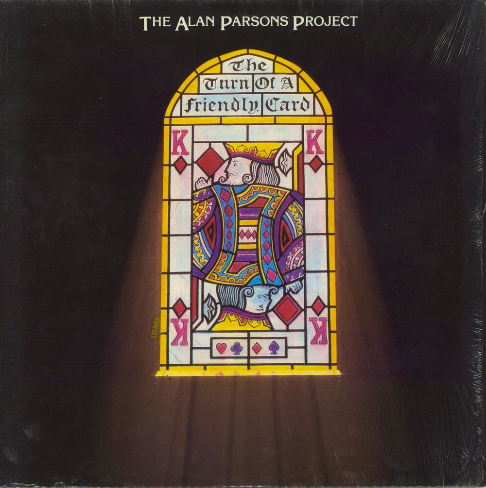 The Alan Parsons Project The Turn Of A Friendly Card - shrink US vinyl LP album (LP record) AL9518