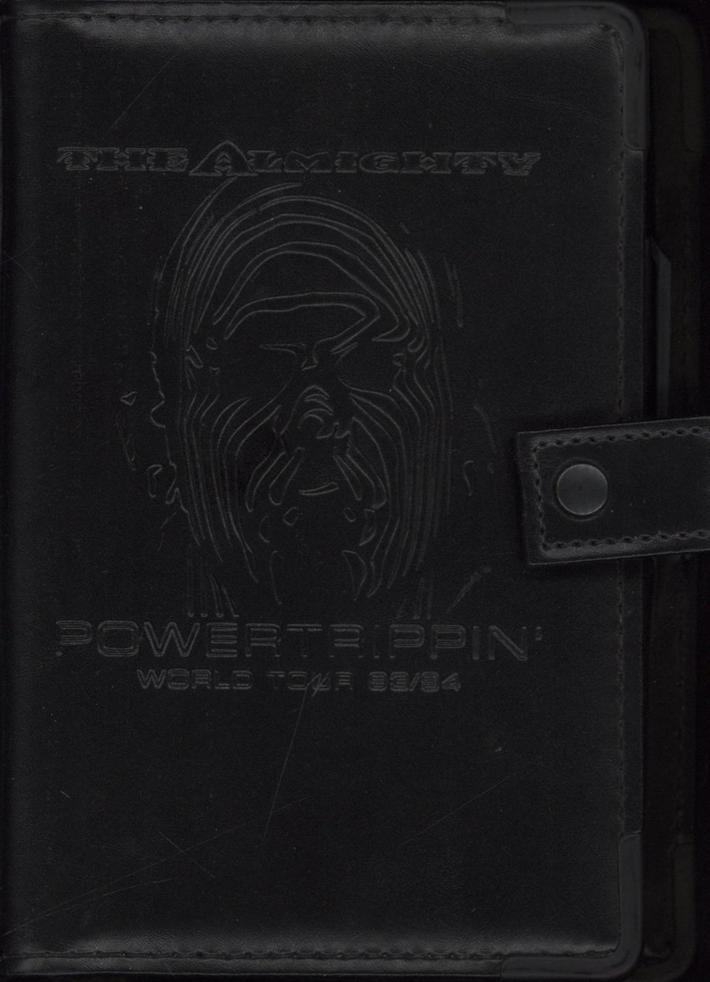 The Almighty Powertrippin' World Tour 93/94 UK Promo memorabilia FILOFAX