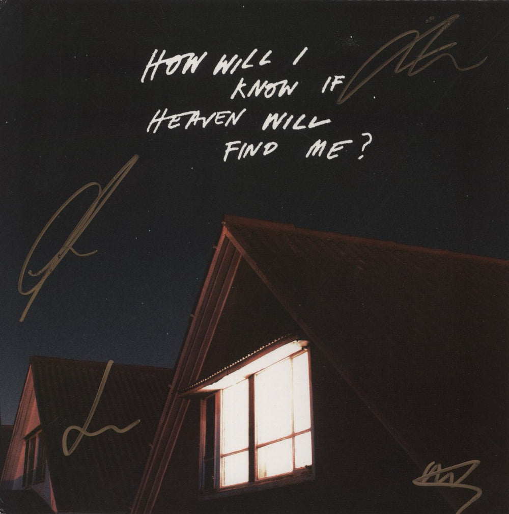The Amazons How Will I Know If Heaven Will Find Me? - Zoetrope - Autographed UK vinyl LP album (LP record) AMAZ0012