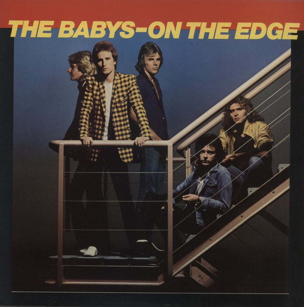 The Babys On The Edge UK vinyl LP album (LP record) CHR1305