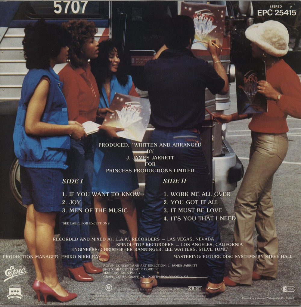 The Band A.K.A. Men Of The Music UK vinyl LP album (LP record)