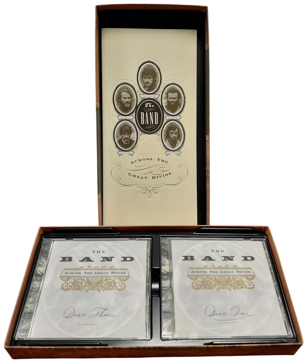 The Band Across The Great Divide US CD Album Box Set T-BDXAC334895