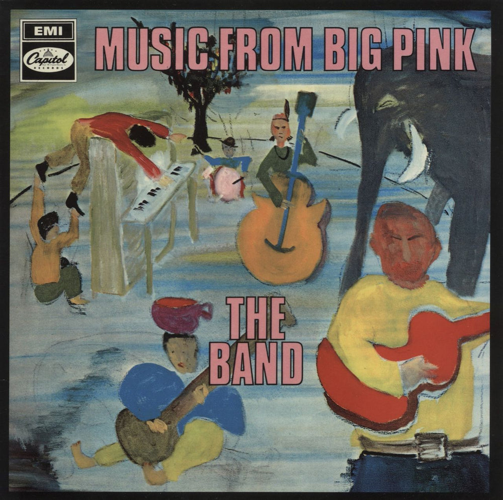 The Band Music From Big Pink - 180gm UK vinyl LP album (LP record) 4994651