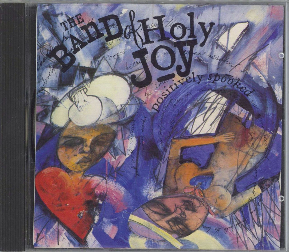 The Band Of Holy Joy Positively Spooked UK CD album (CDLP) ROUGHCD155