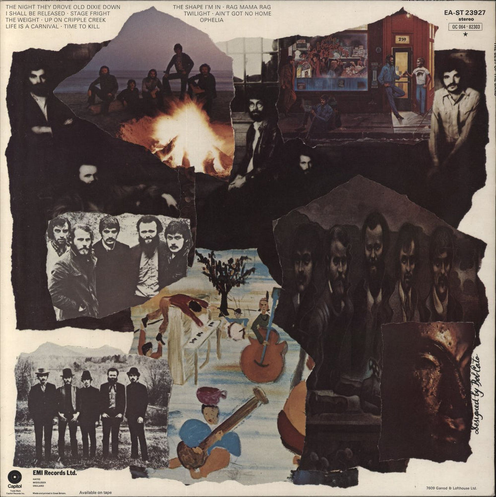 The Band The Best Of - 1st UK vinyl LP album (LP record)