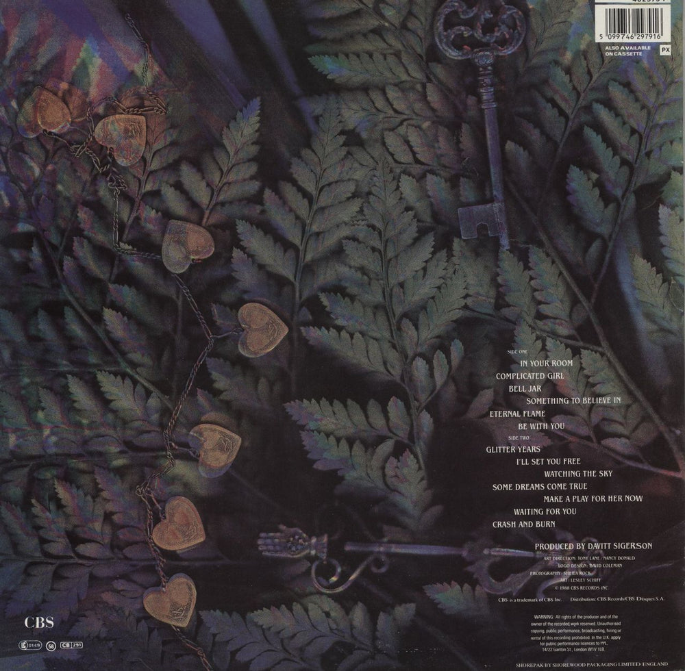 The Bangles Everything + Poster UK vinyl LP album (LP record) 5099746297916