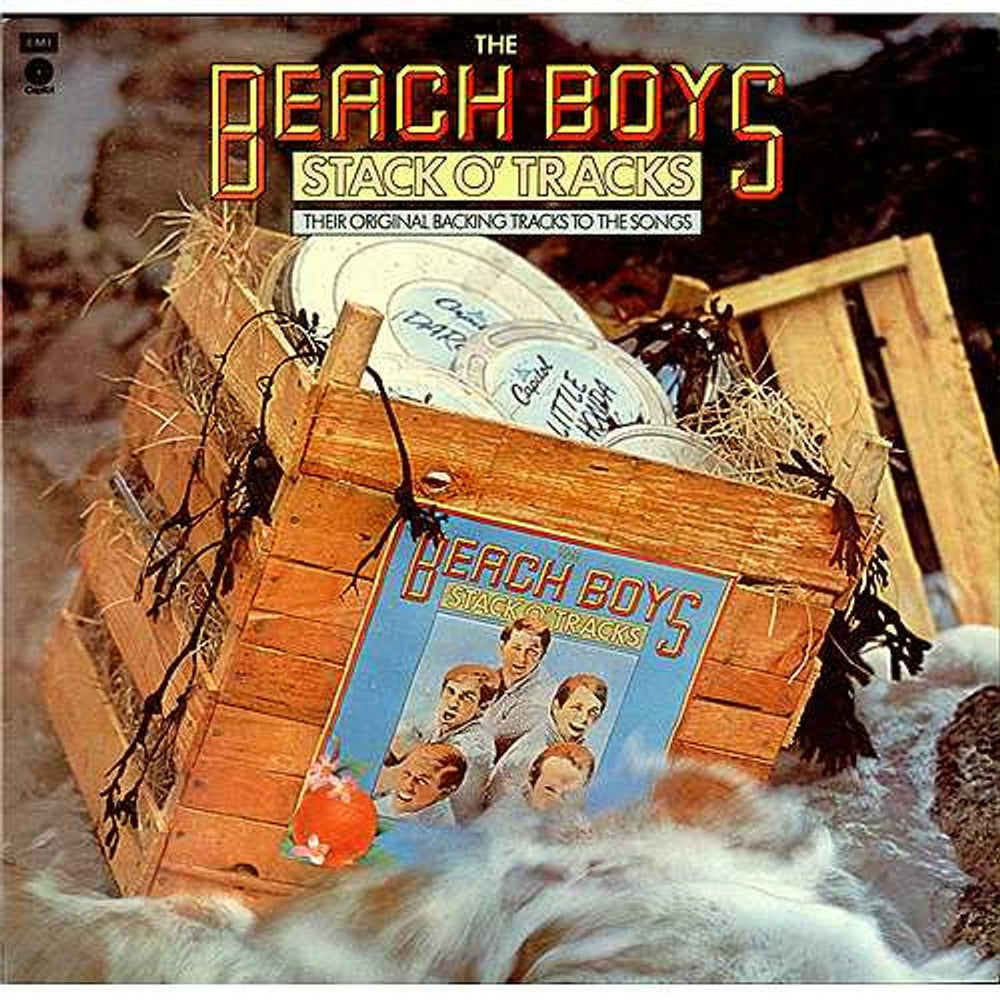 The Beach Boys Stack O' Tracks - Factory Sample UK vinyl LP album (LP record) E-ST24009