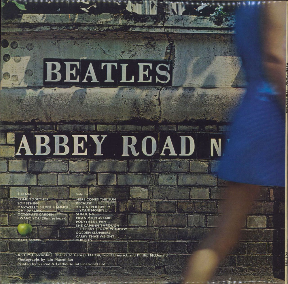 The Beatles Abbey Road - 2nd - EX UK vinyl LP album (LP record)