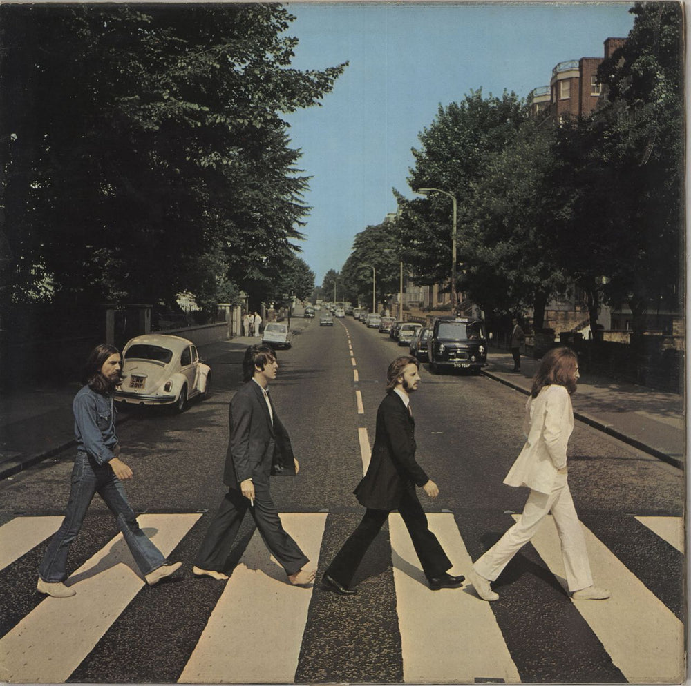 The Beatles Abbey Road - 2nd - VG UK vinyl LP album (LP record) PCS7088