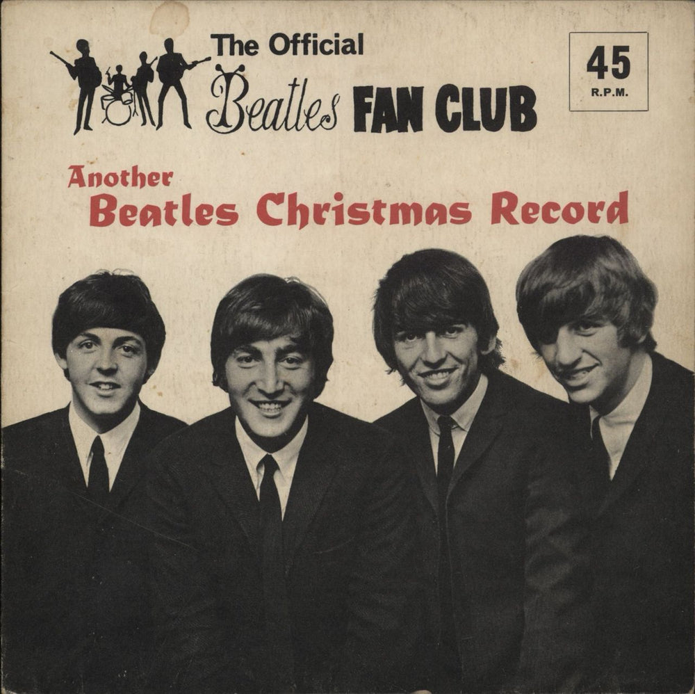 The Beatles Another Beatles Christmas Record - VG + Newsletter UK 7" vinyl single (7 inch record / 45) LYN757