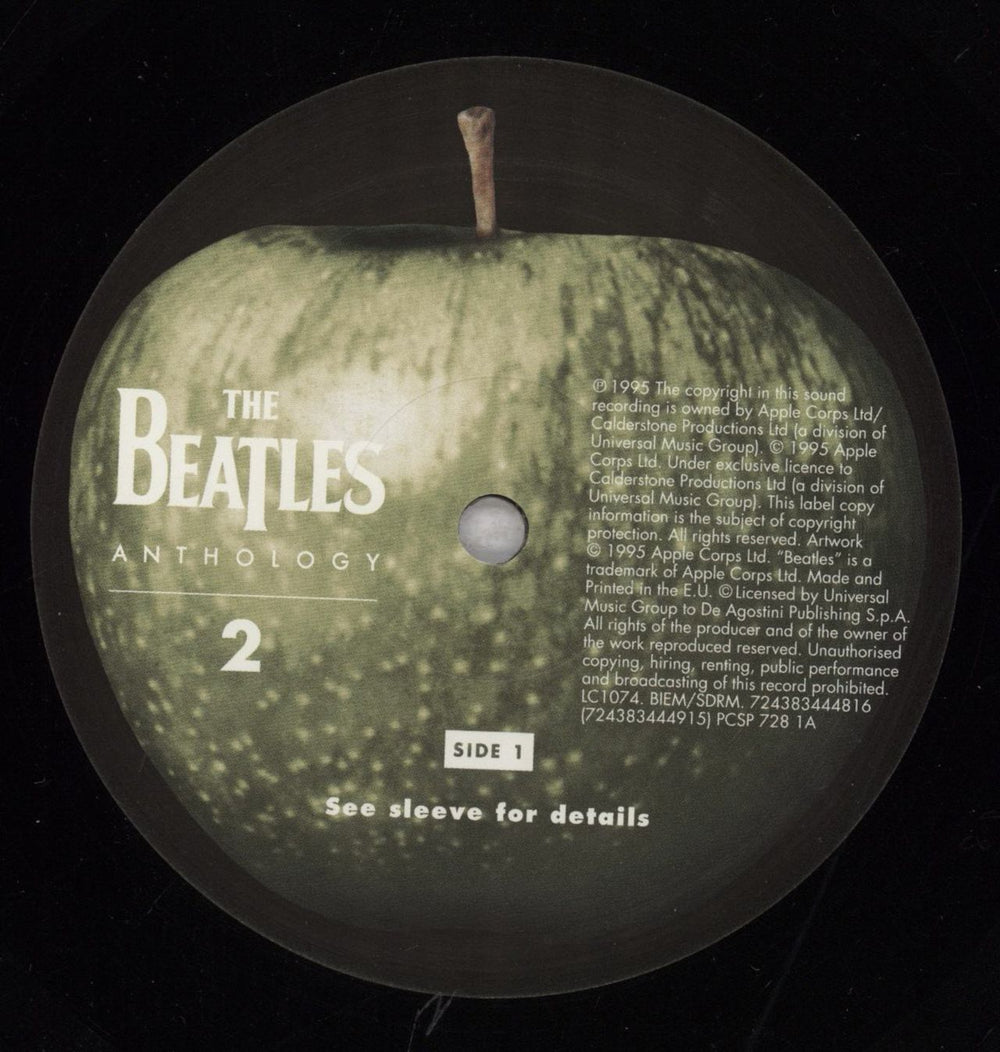 The Beatles Anthology 2 - De Agostini UK 3-LP vinyl record set (Triple LP Album) BTL3LAN843999