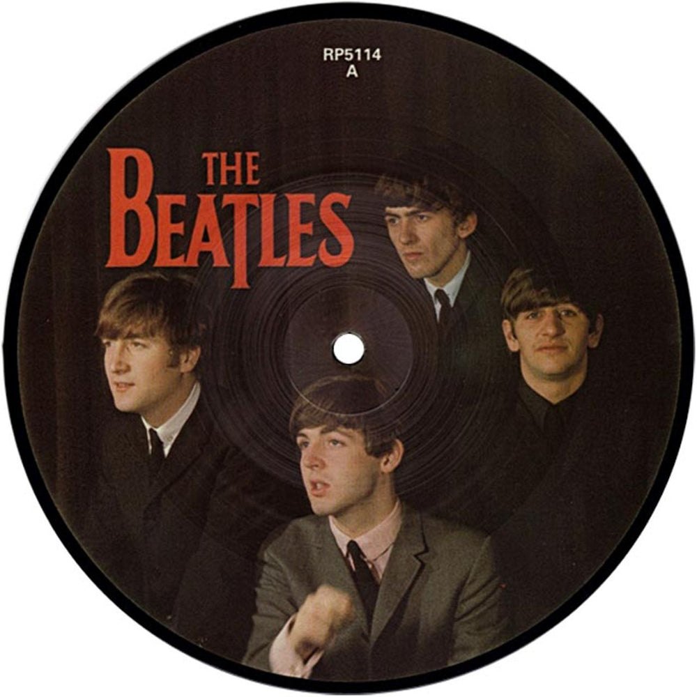 The Beatles Can't Buy Me Love UK 7" vinyl picture disc (7 inch picture disc single) RP5114