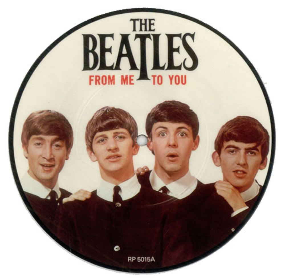 The Beatles From Me To You UK 7" vinyl picture disc (7 inch picture disc single) RP5015