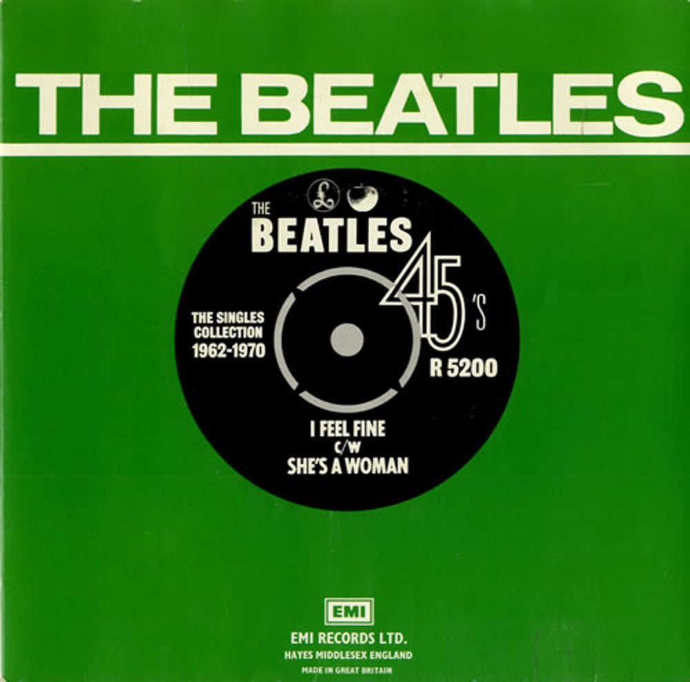 The Beatles I Feel Fine - 1976 - 4pr UK 7" vinyl single (7 inch record / 45) R5200