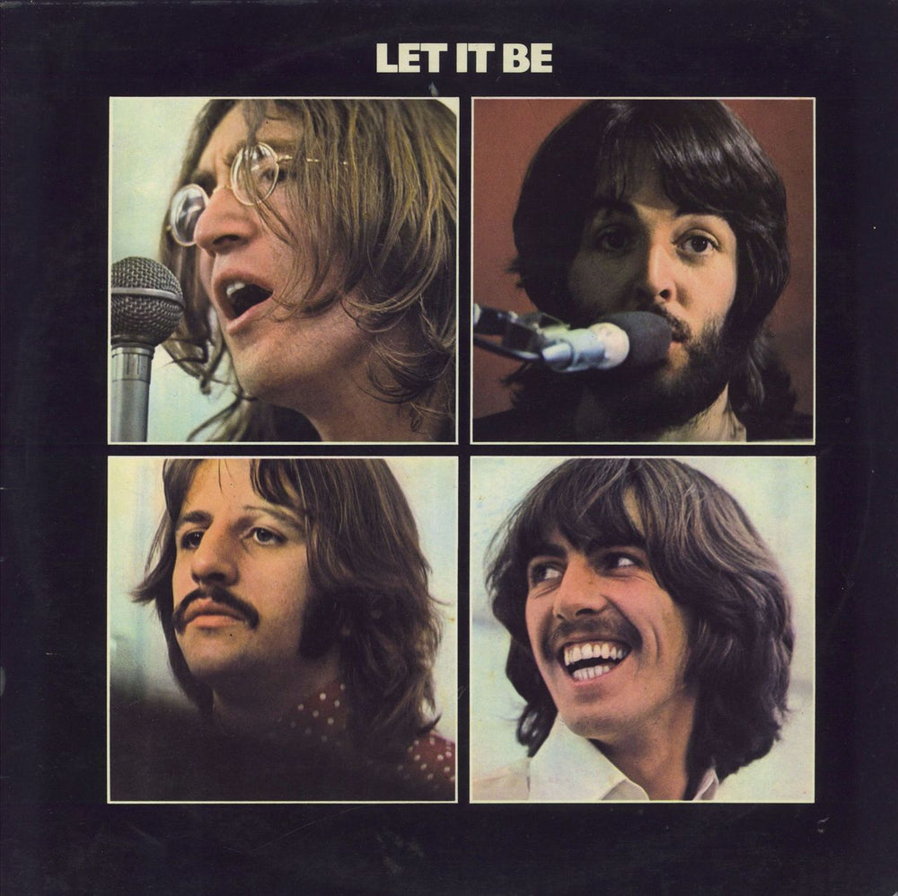 The Beatles Let It Be - 1st - VG UK vinyl LP album (LP record) PCS7096