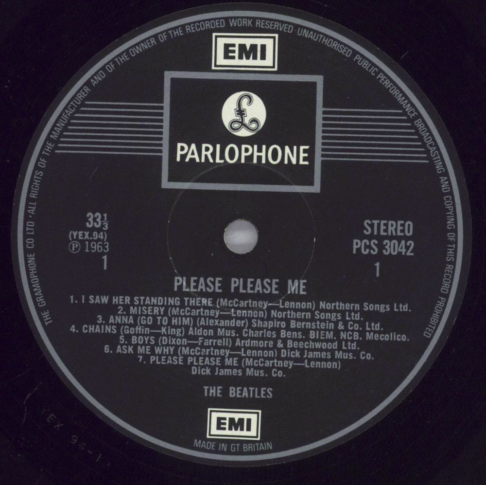 The Beatles Please Please Me - 2 Box - Gram - WOC UK vinyl LP album (LP record) BTLLPPL833827