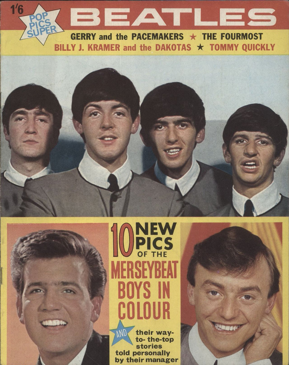 The Beatles Pop Pics Super UK memorabilia