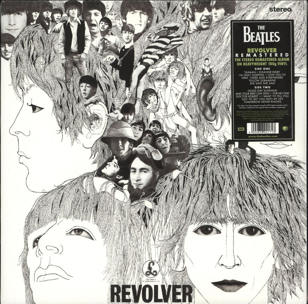 The Beatles Revolver - 180gm - Sealed UK vinyl LP album (LP record) 0094638241713