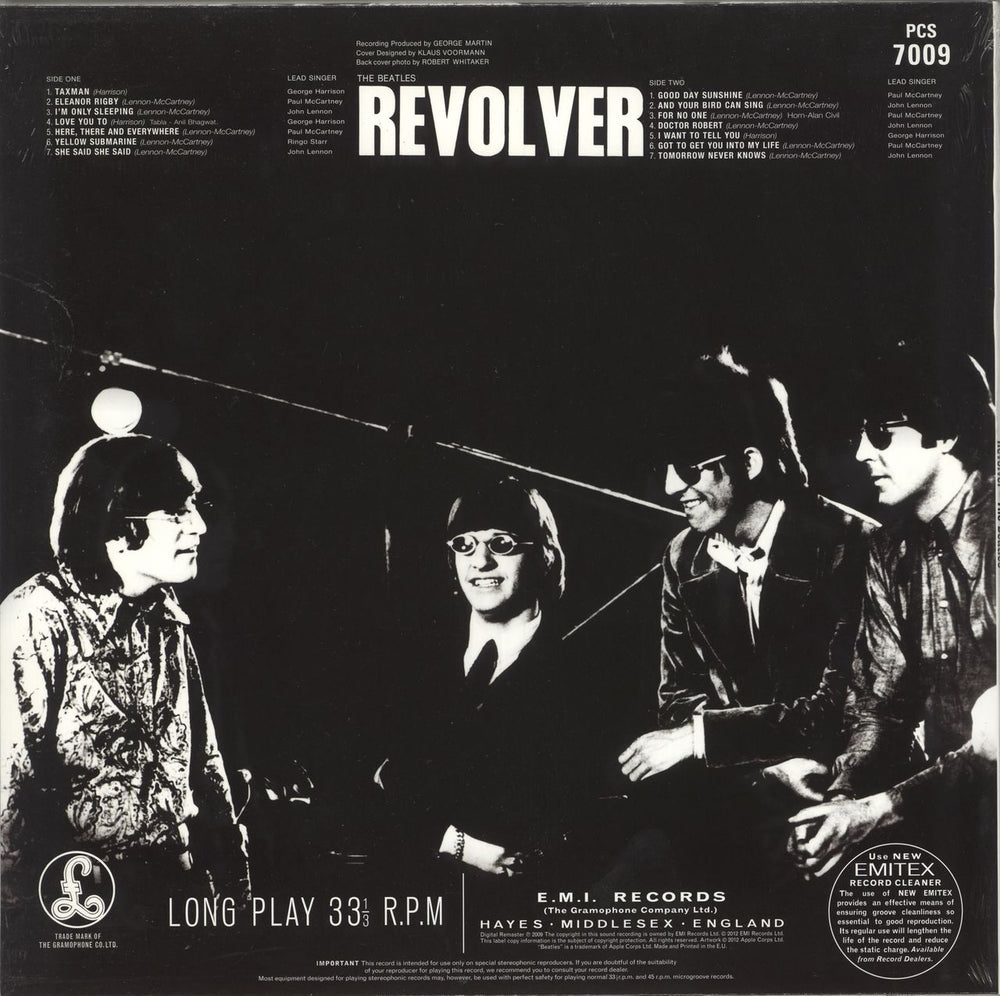 The Beatles Revolver - 180gm - Sealed UK vinyl LP album (LP record) 094638241713