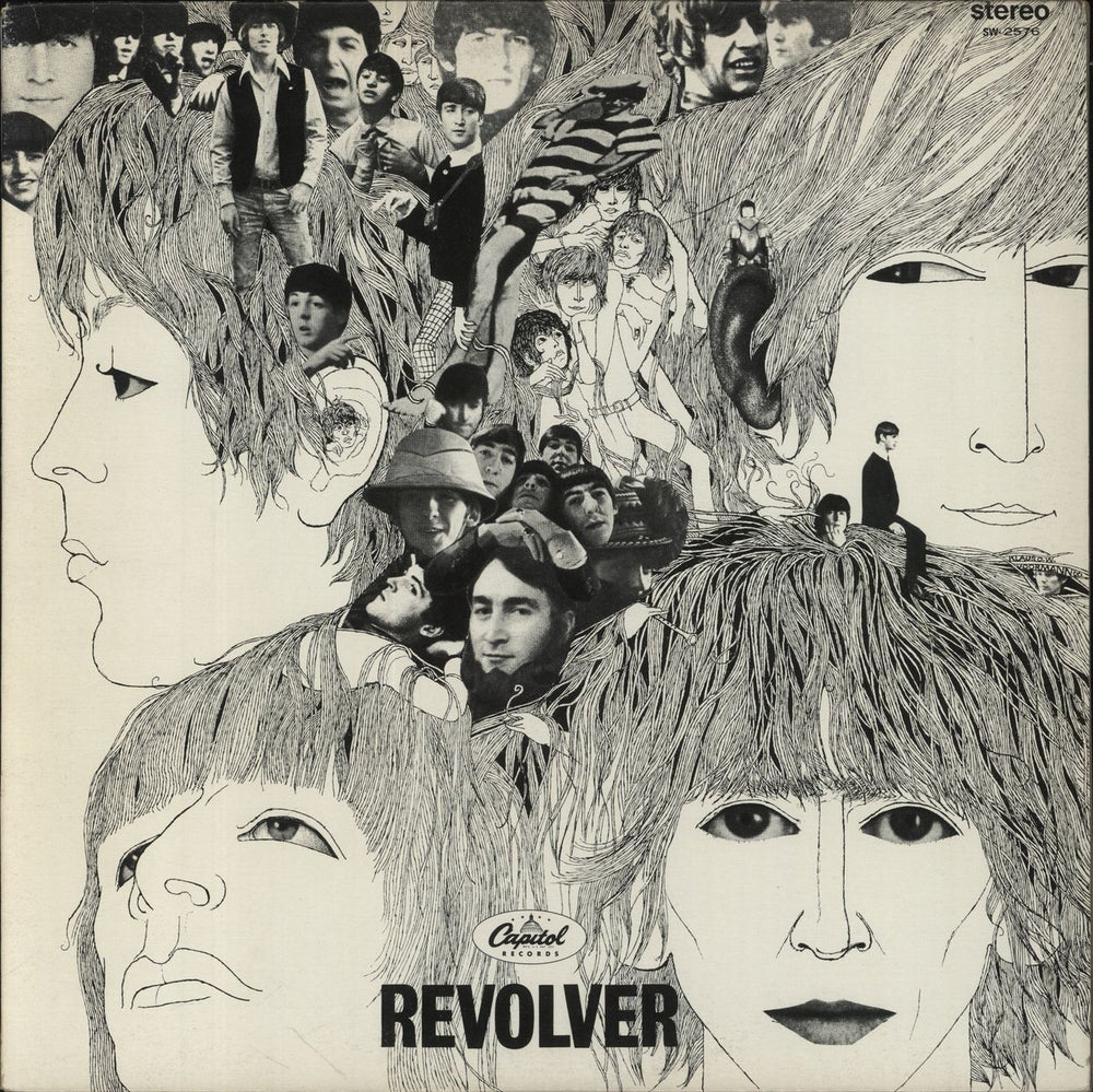 The Beatles Revolver Canadian vinyl LP album (LP record) SW-2576