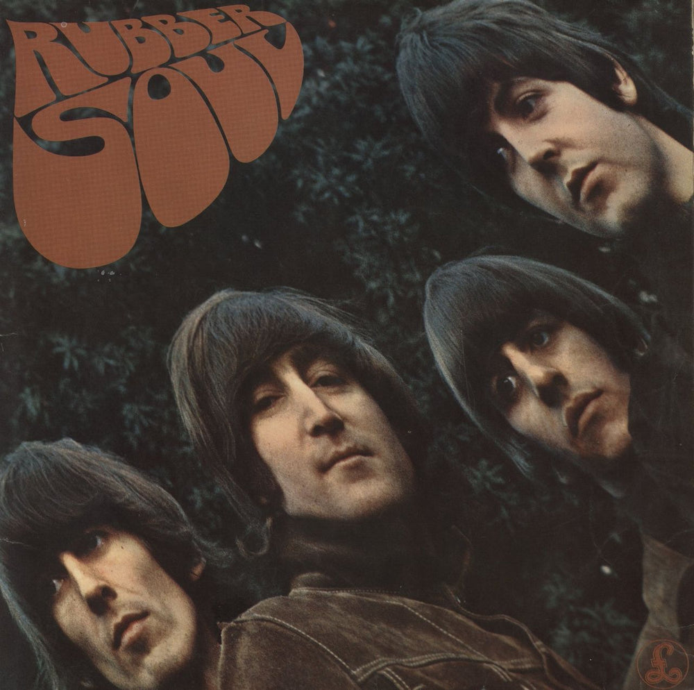 The Beatles Rubber Soul - 1st - Loud Cut - EJ - VG UK vinyl LP album (LP record) PMC1267