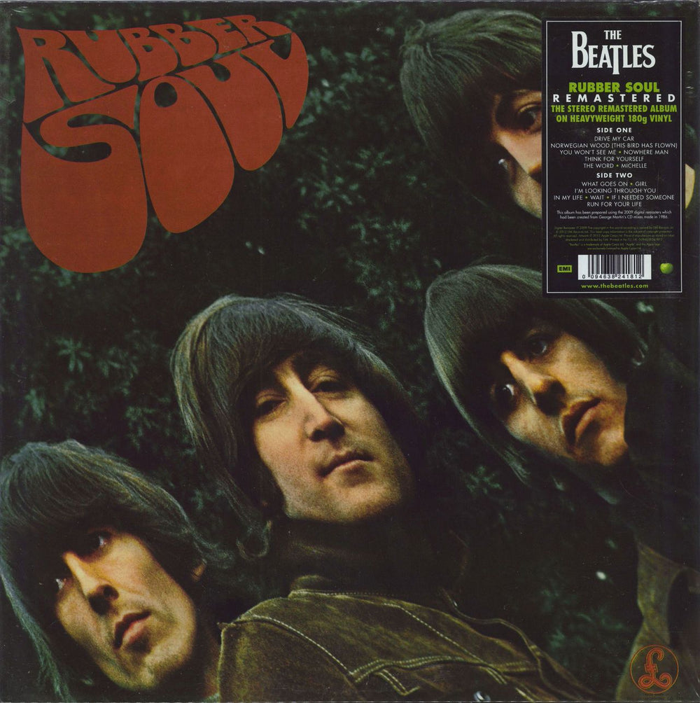 The Beatles Rubber Soul - Remastered 180 Gram - Sealed UK vinyl LP album (LP record) 0094638241812