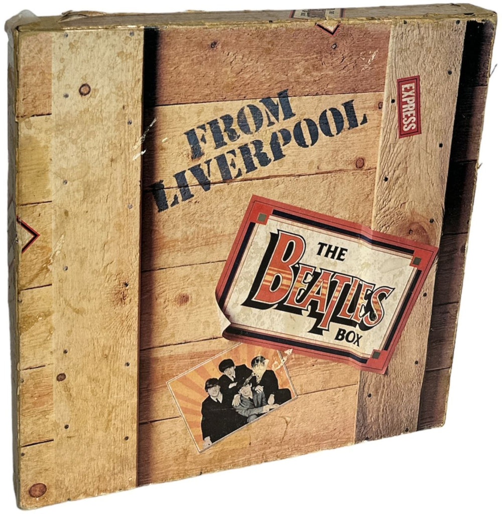 The Beatles The Beatles Box -  Box - 'Fair' / Vinyl & sleeves - 'Excellent' UK Vinyl Box Set SM701/708