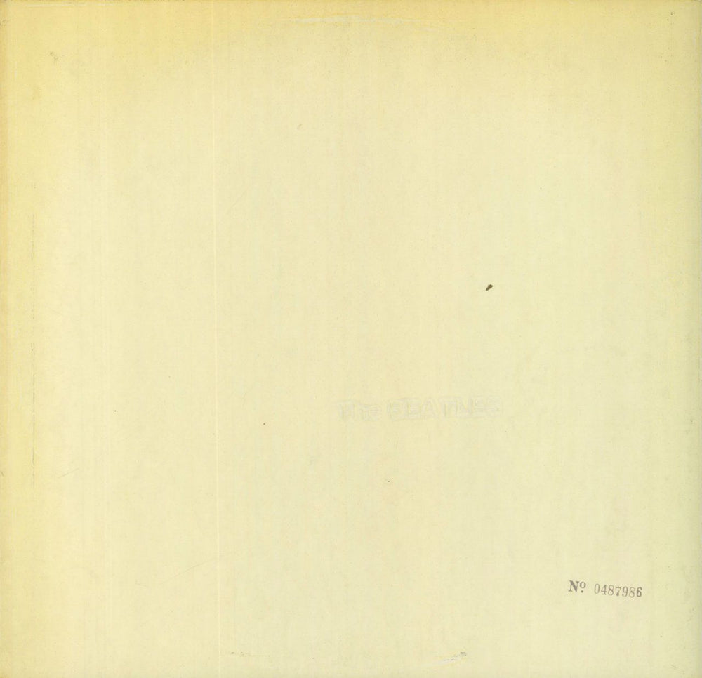 The Beatles The Beatles [White Album] - 1st Transitional - Complete - VG UK 2-LP vinyl record set (Double LP Album) PCS7067-8