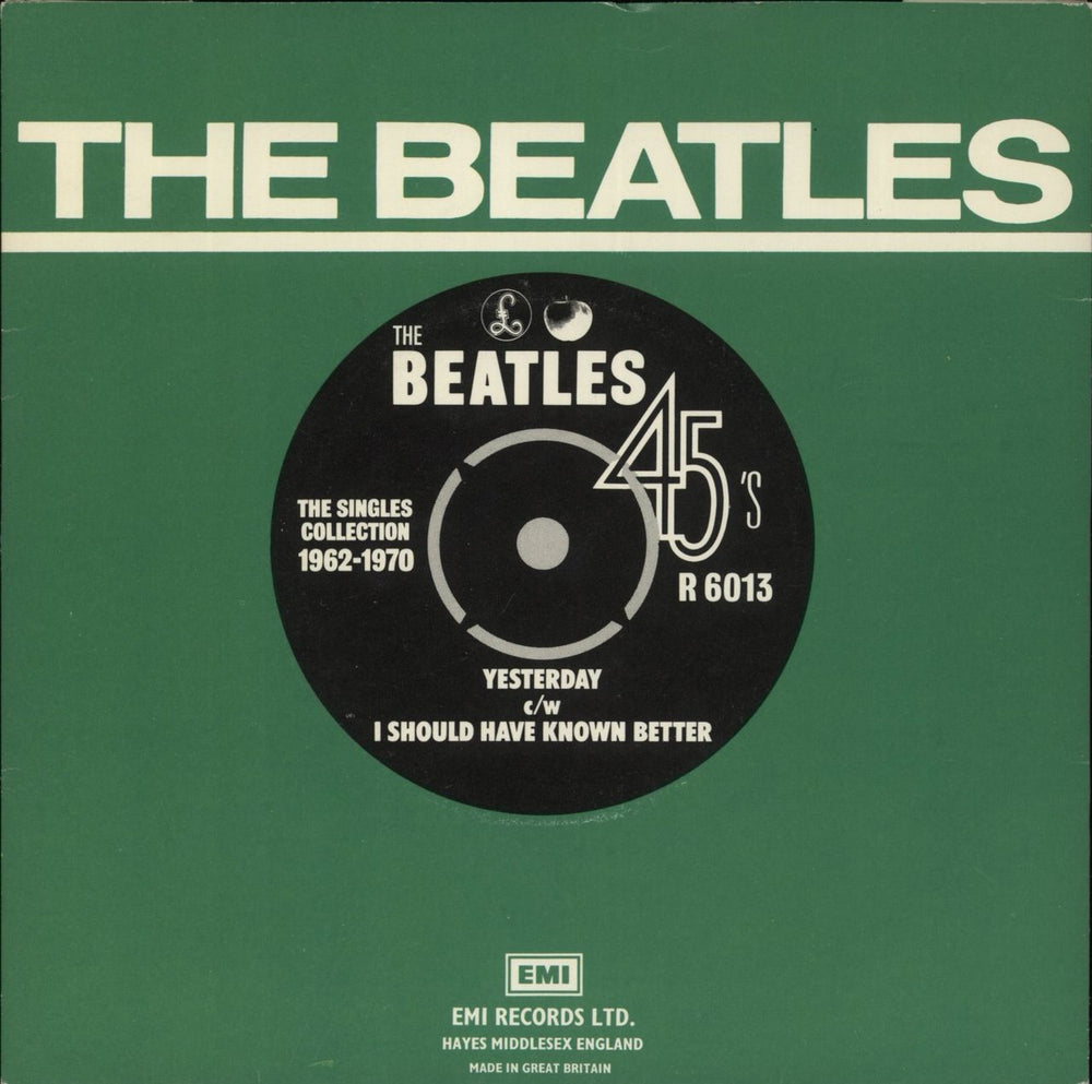 The Beatles Yesterday - 1976 UK 7" vinyl single (7 inch record / 45) R6013