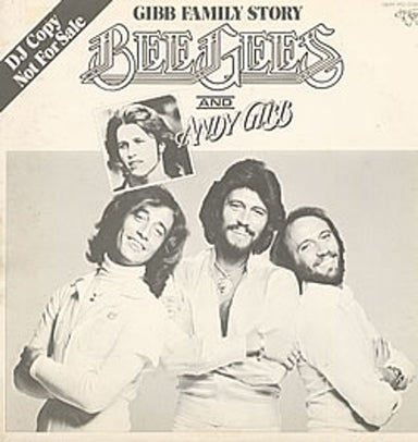 The Bee Gees Gibb Family Story Japanese Promo vinyl LP album (LP record) MI4101