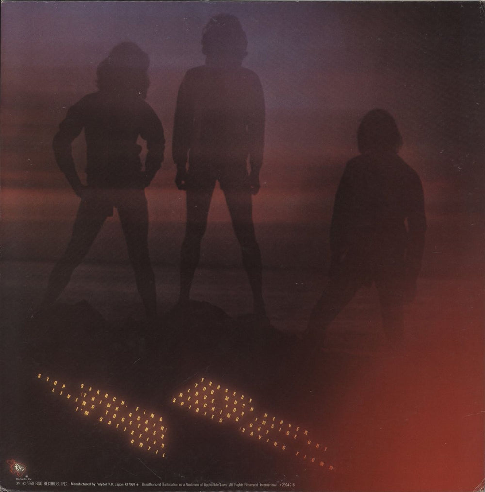 The Bee Gees Spirits Having Flown Japanese Promo vinyl LP album (LP record)