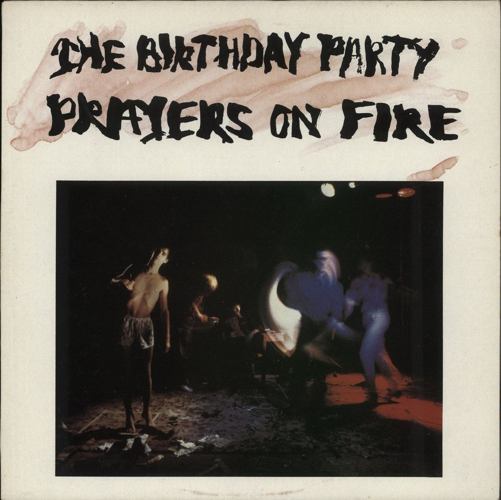 The Birthday Party Prayers On Fire - VG UK vinyl LP album (LP record) CAD104