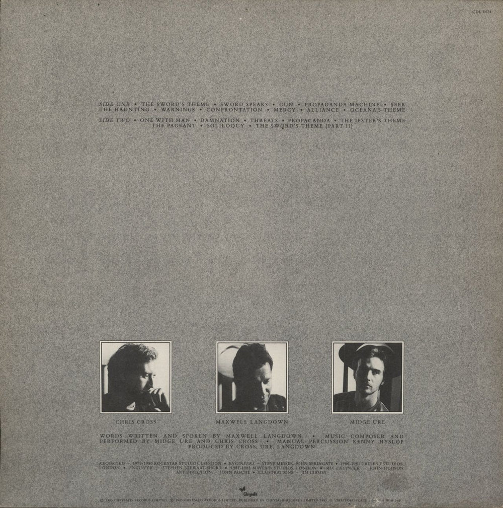 The Bloodied Sword The Bloodied Sword UK vinyl LP album (LP record)