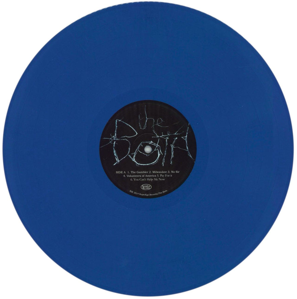 The Both The Both - Blue Vinyl US vinyl LP album (LP record) 9MJLPTH868728