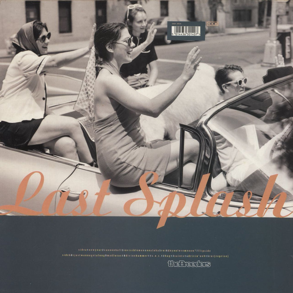 The Breeders Last Splash - EX UK vinyl LP album (LP record) 5014436301407