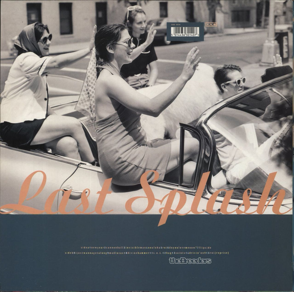 The Breeders Last Splash + 7" UK vinyl LP album (LP record) 5014436301407