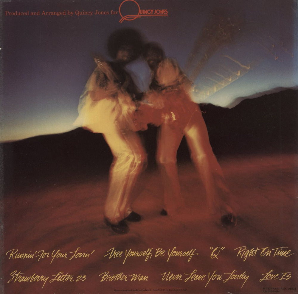 The Brothers Johnson Right On Time UK vinyl LP album (LP record)