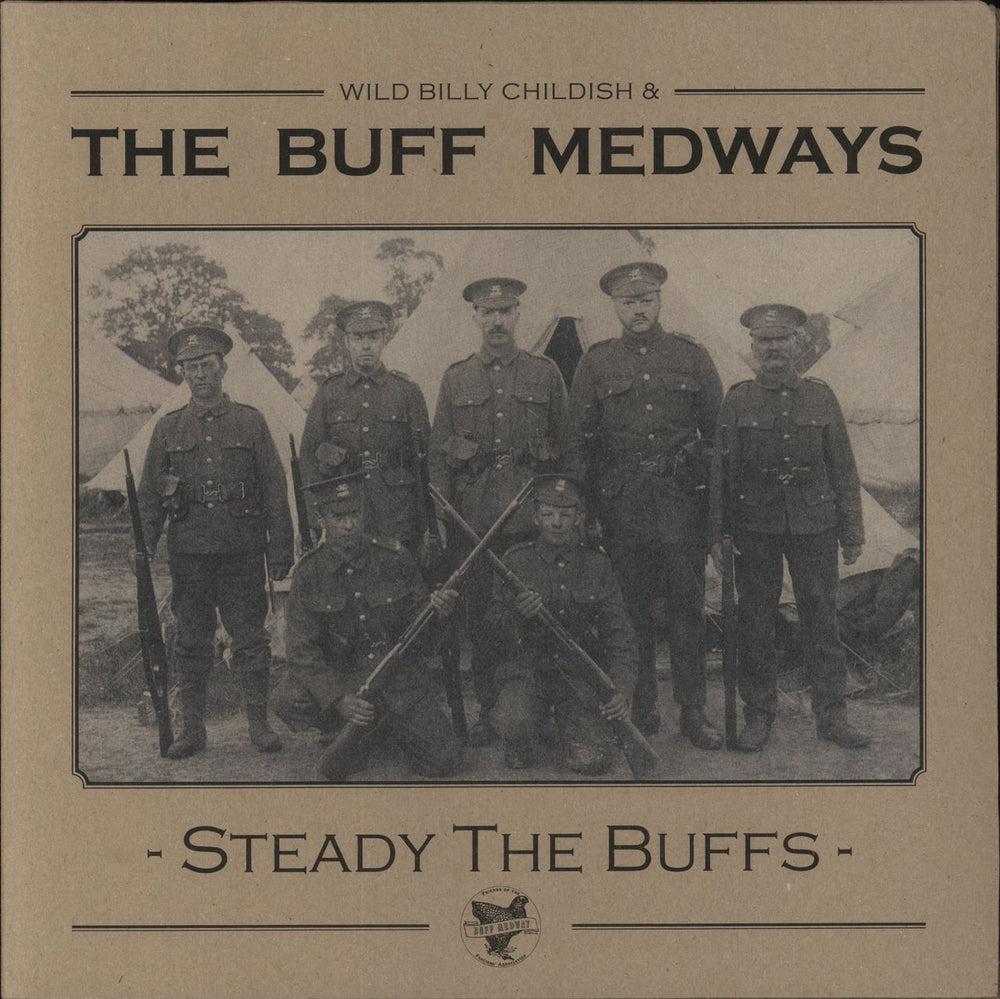 The Buff Medways Steady The Buffs - White Vinyl UK vinyl LP album (LP record) TRANLP016