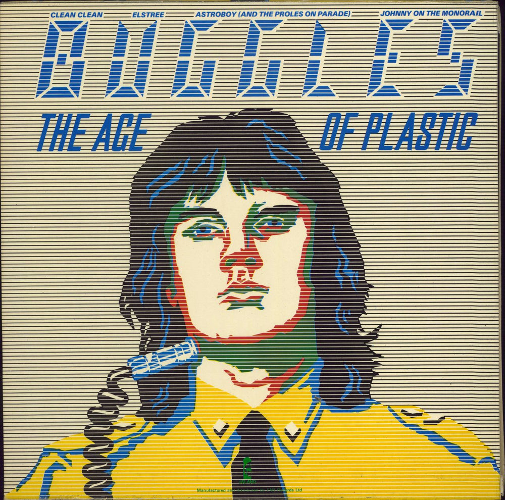 The Buggles The Age Of Plastic - EX UK vinyl LP album (LP record)