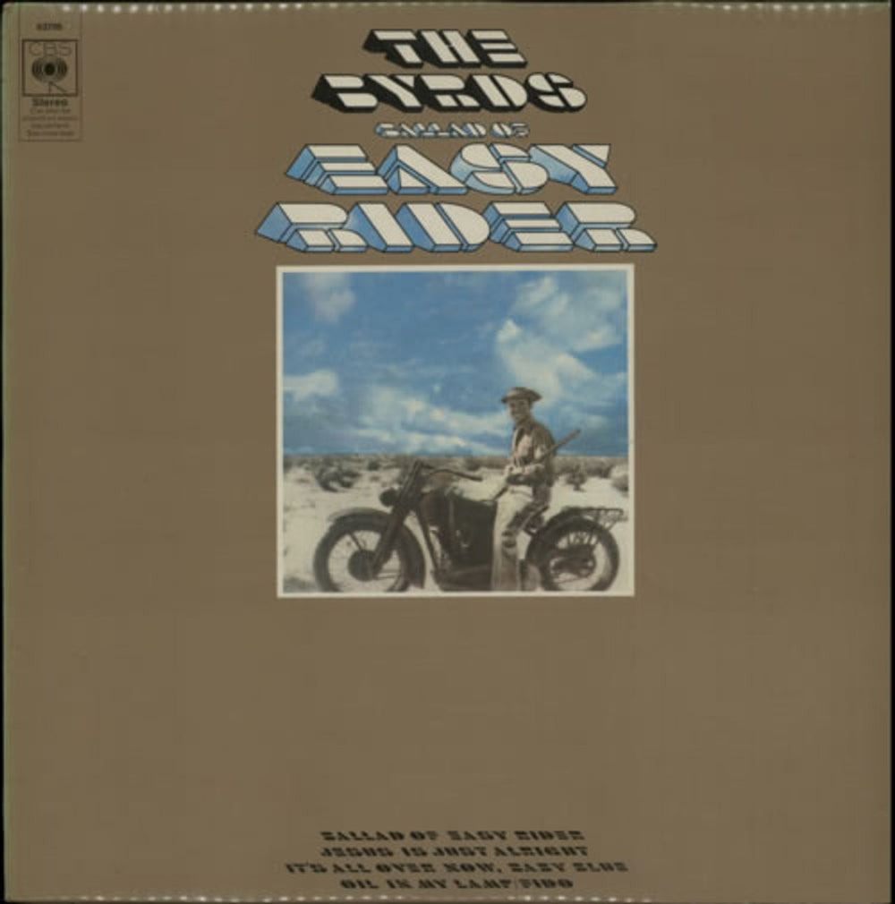 The Byrds Ballad Of Easy Rider - EX UK vinyl LP album (LP record) 63795